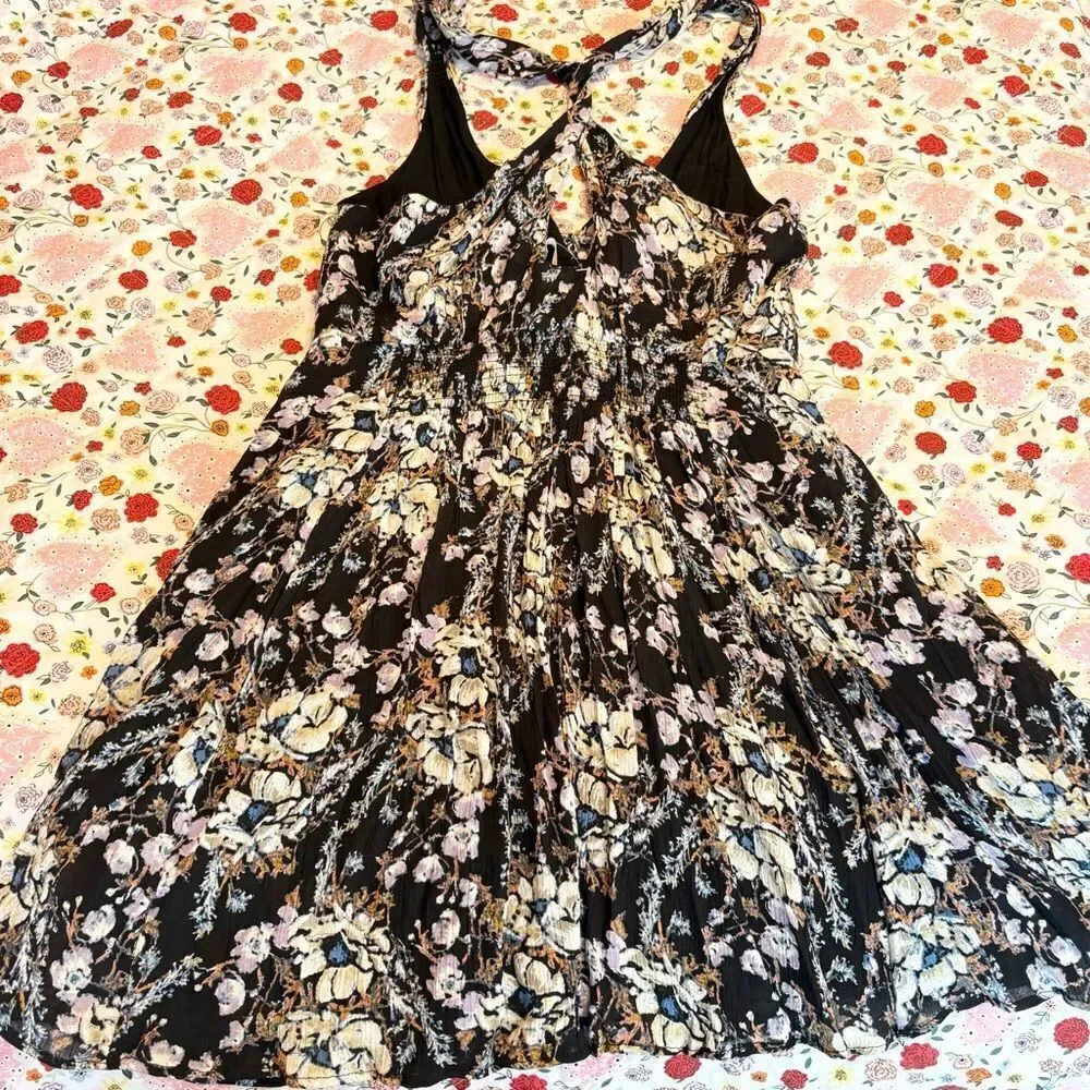 Free People washed ashore mini dress